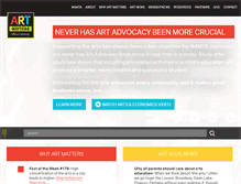 Tablet Screenshot of namtaartadvocacy.org